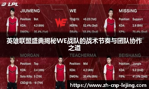 英雄联盟盛典揭秘WE战队的战术节奏与团队协作之道